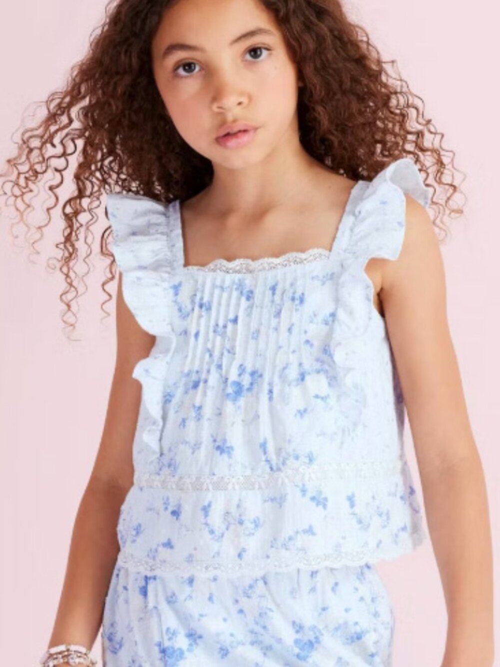 LoveShackFancy X Target Girls top and skirt both size 16 girls